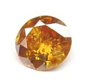 Example of a Fancy Deep Brownish Yellowish Orange Diamond