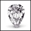 1,10 carat K Color and SI1 Clarity Pear cut + GIA certificate