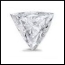 1,50 carat G Color and SI3 Clarity Trillion cut + EGL USA certificate