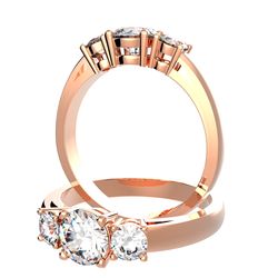 Three Stones Diamond Ring