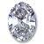 Oval diamond