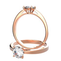 Solitaire ring #8948