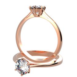 Solitaire ring #9040